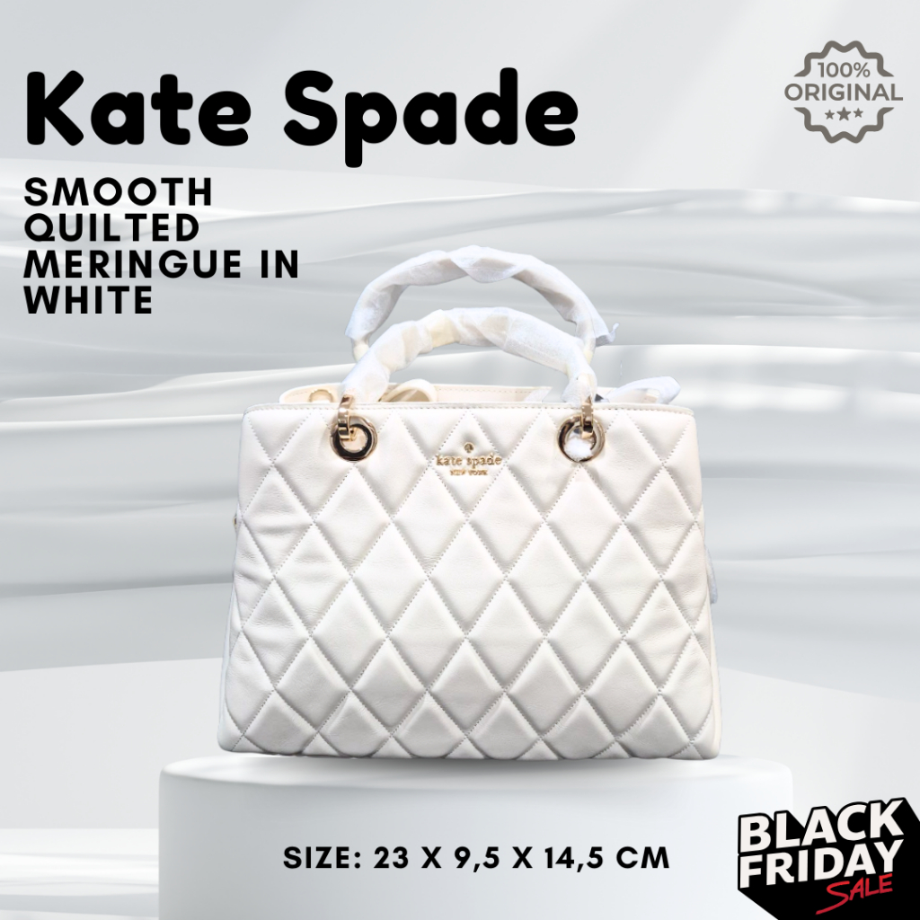 Kate Spade Smooth Quilted Meringue