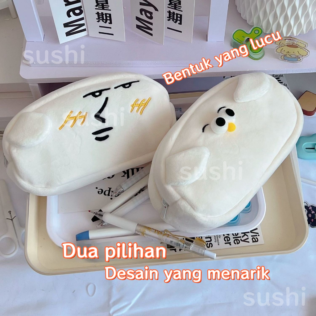 

Tempat Pensil Camar/Tempat Pensil Wajah Manusia/Tempat Pensil Menarik/Tempat Pensil/Alat Tulis Siswa/Bahan Kain Lembut Mudah Dibersihkan/Tempat Pensil Karakter