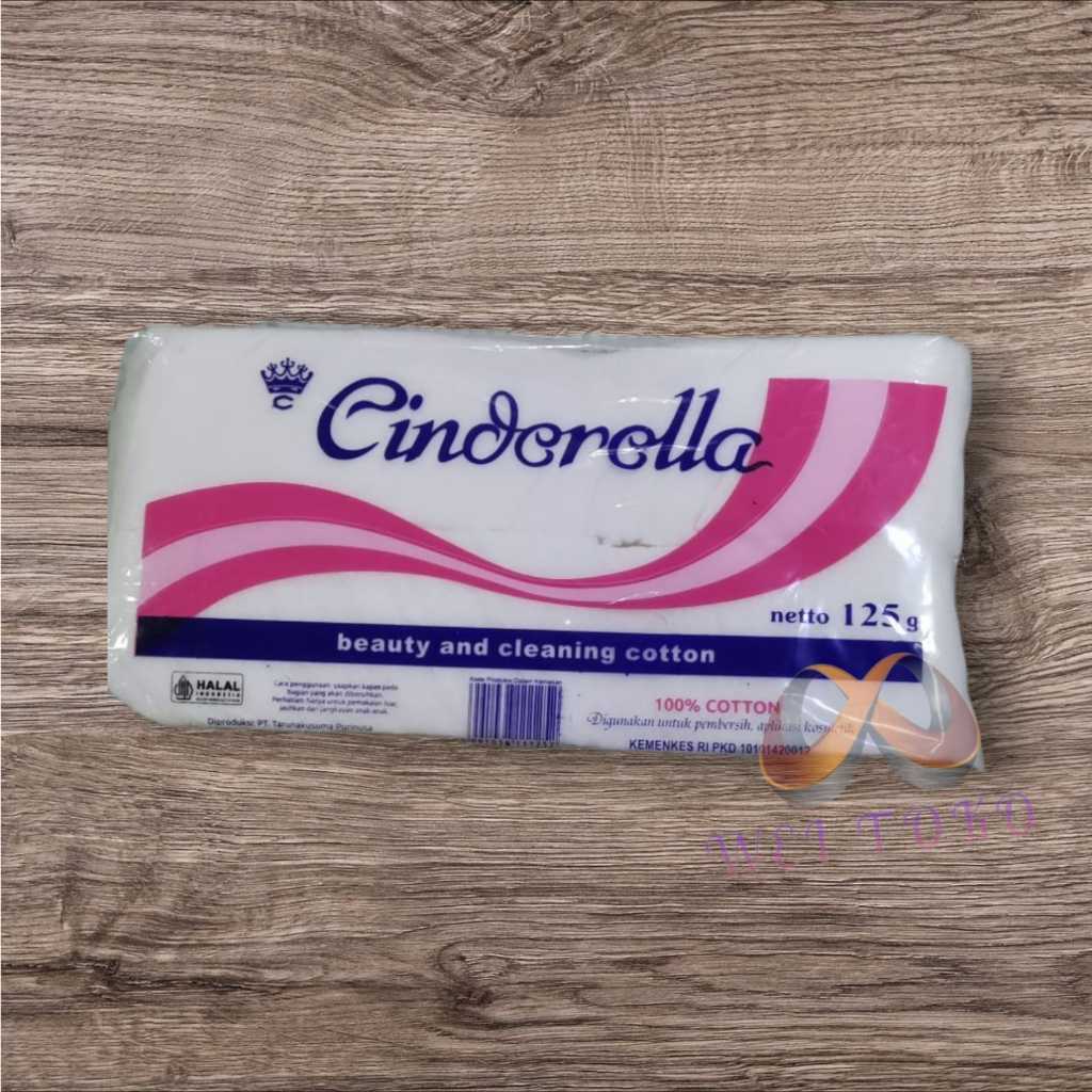 CINDERELLA KAPAS 125 GRAM KAPAS KECANTIKAN