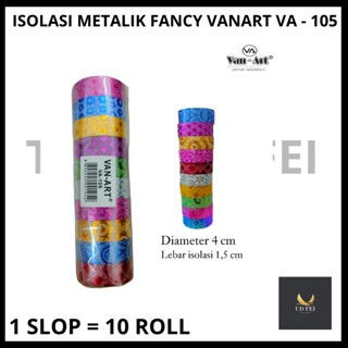 

(1 SLOP= 10 ROLL) Isolasi Metalik/ Isolasi Metalik gambar / Isolasi warna