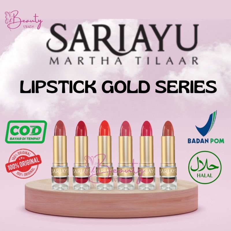 BV - Sariayu Lipstick Gold