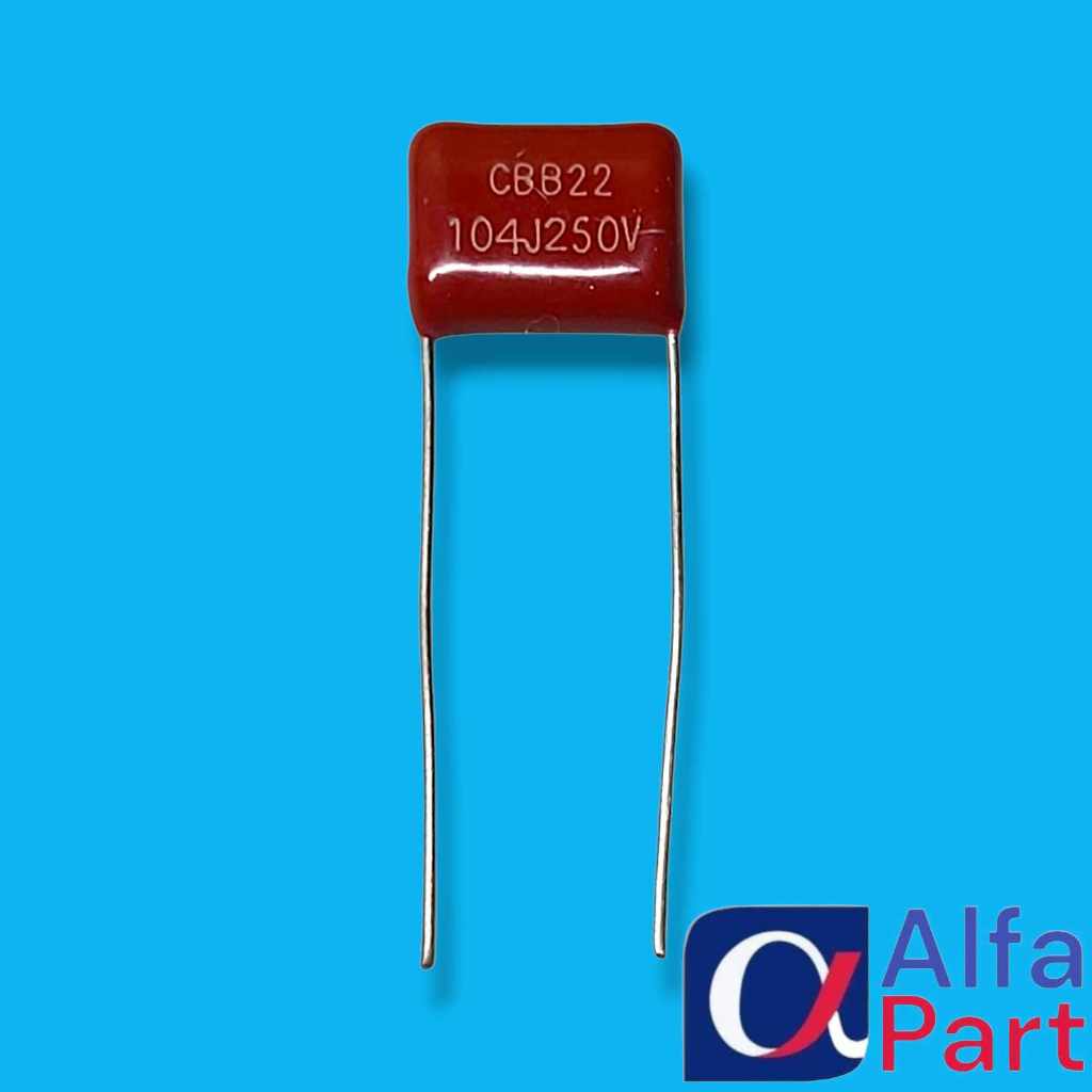 CAPASITOR MILAR 100N 250V MILAR 104 250V