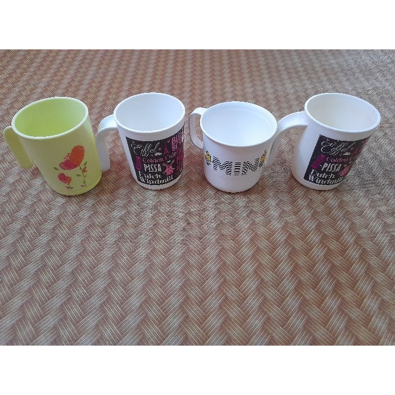 cangkir mug 350ml tupperware second