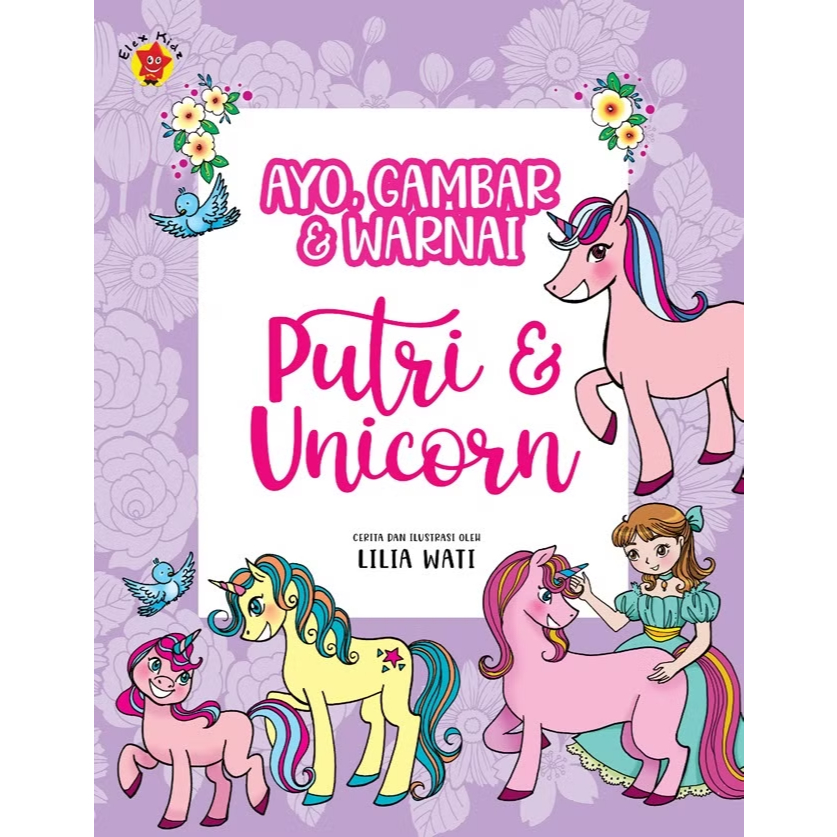 

Gramedia Tunjungan : AYO, GAMBAR DAN WARNAI: PUTRI DAN UNICORN!