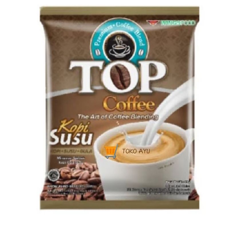 

TOP Coffe+susu+gula 3 in one 31grx12