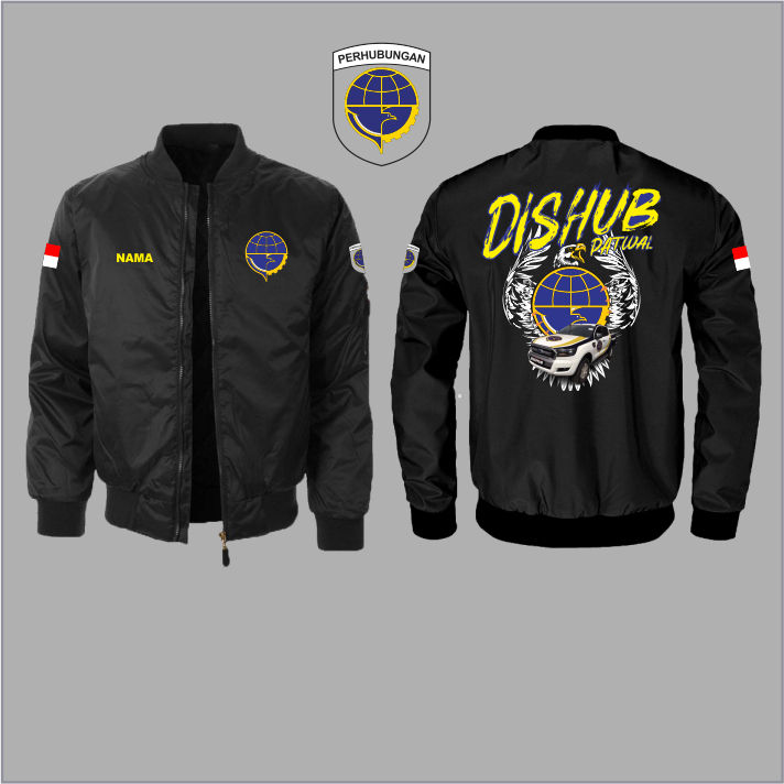 JAKET DISHUB /DISHUB PATWAL hitam