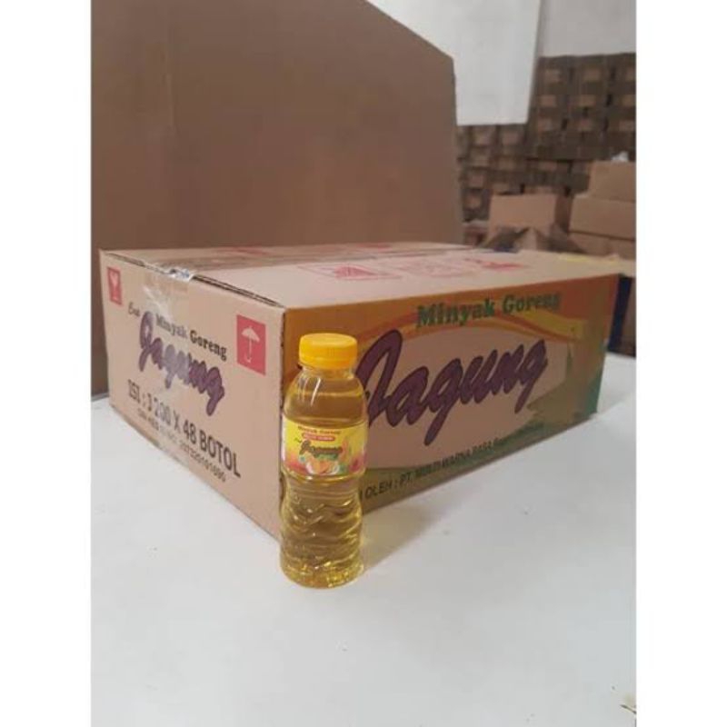 

minyak goreng cap jagung ukuran 200 ml bantal dan botol