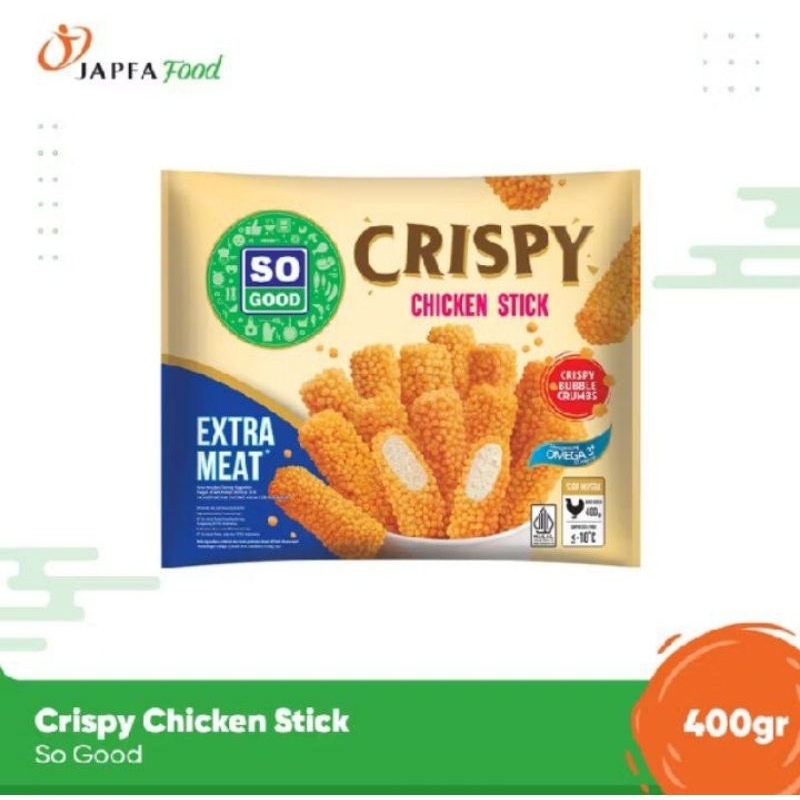 

So Good Crispy Nugget Stick 400gr