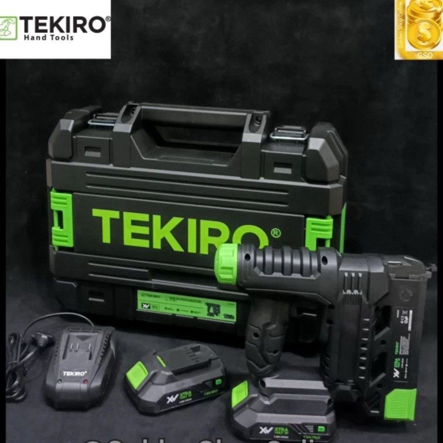 Staples Tembak Elektrik 20V-Cordless Stapler-Nailer Gun XV 20V