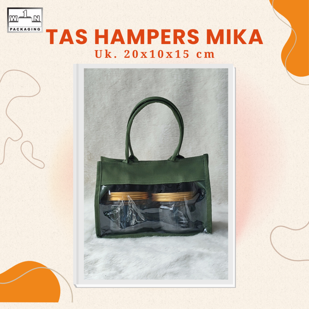 

Tas lebaran Hampers 25x10x20 20x10x20 Tas mika Kain PVC Goodie Bag Lebaran Eid Natal Christmas Imlek