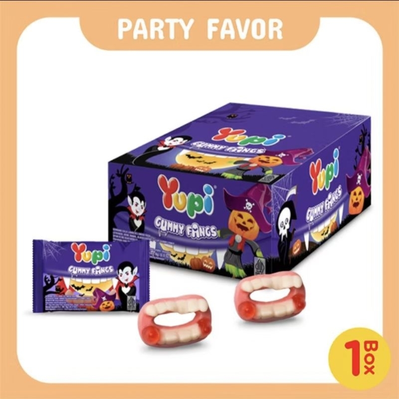 

YUPI GUMMy FANG 1 BOX ISI 24 PCS/YUPI GIGI