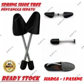 Penyangga Sepatu Spring Shoe Tree Shoes Saddle Catokan Penyangga Pembesar Sepatu