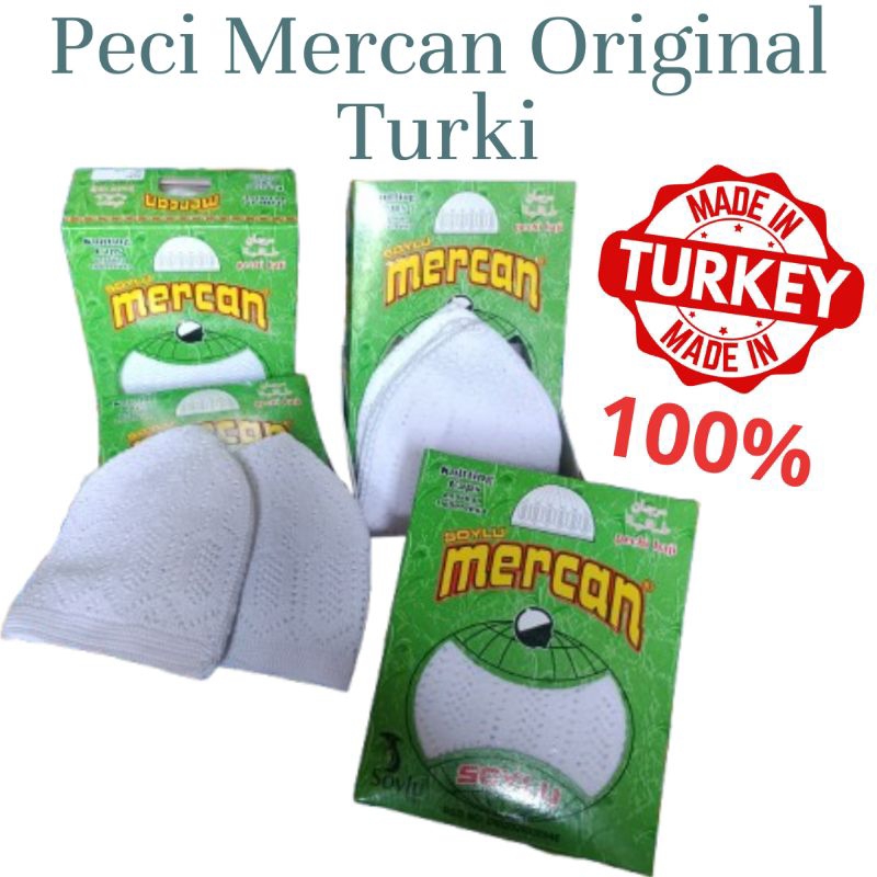 Peci rajut Mercan asli turki