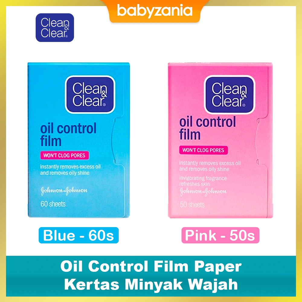 Clean & Clear Oil Control Film Paper Kertas Minyak Wajah