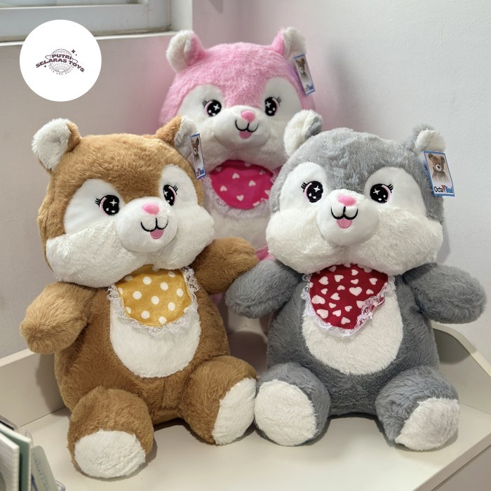 Boneka Tupai Celemek - Toys Doll Mainan Anak Binatang