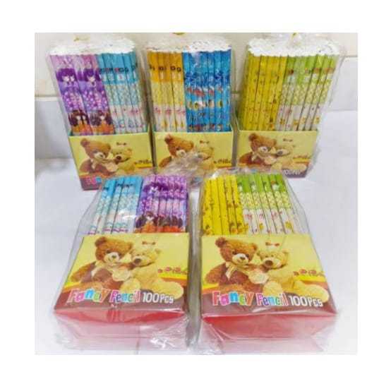 

[PACK] Pensil 2B Fancy Isi 100 Pcs - Nagata MURAH!
