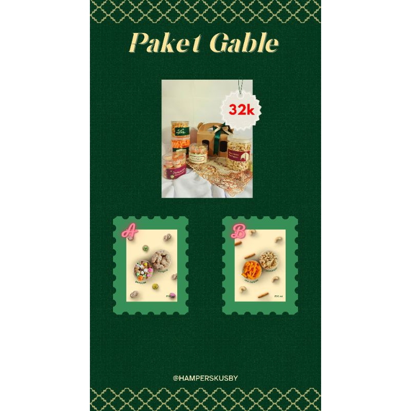 

Hampers / Parcel Lebaran Murah Custom GABLE