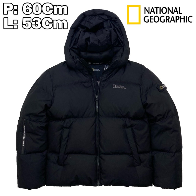 J292 Jaket Bulang Outdoor National Geographic Thermal  Bulu Angsa Winter Goosedown Musim Dingin Pend
