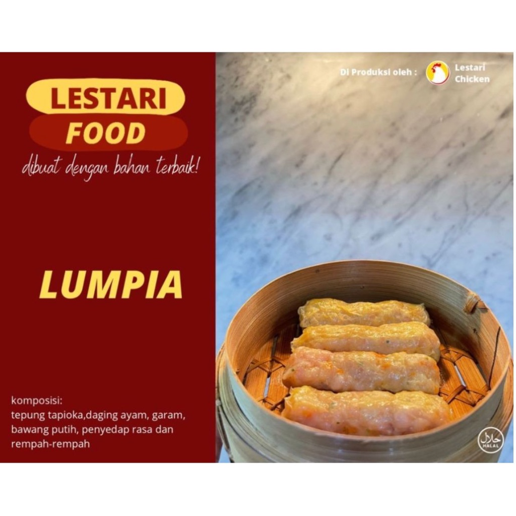 

DIMSUM LUMPIA | LESTARI FOOD | FROZEN FOOD | DIMSUM PREMIUM