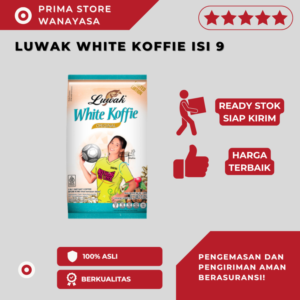 

Luwak White Koffie Isi 9