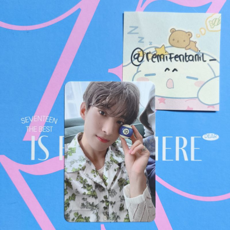 PHOTOCARD OFFICIAL DOKYEOM SEVENTEEN YOUR CHOICE BESIDE VER PC DK BOLA YC SVT