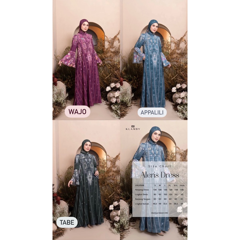 READY STOCK Aleris Dress By Klamby WITH BOX