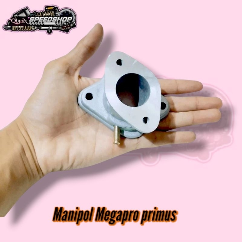 Manipol Megapro Primus Manifold Megapro Primus Varian Warna Silver Chrome