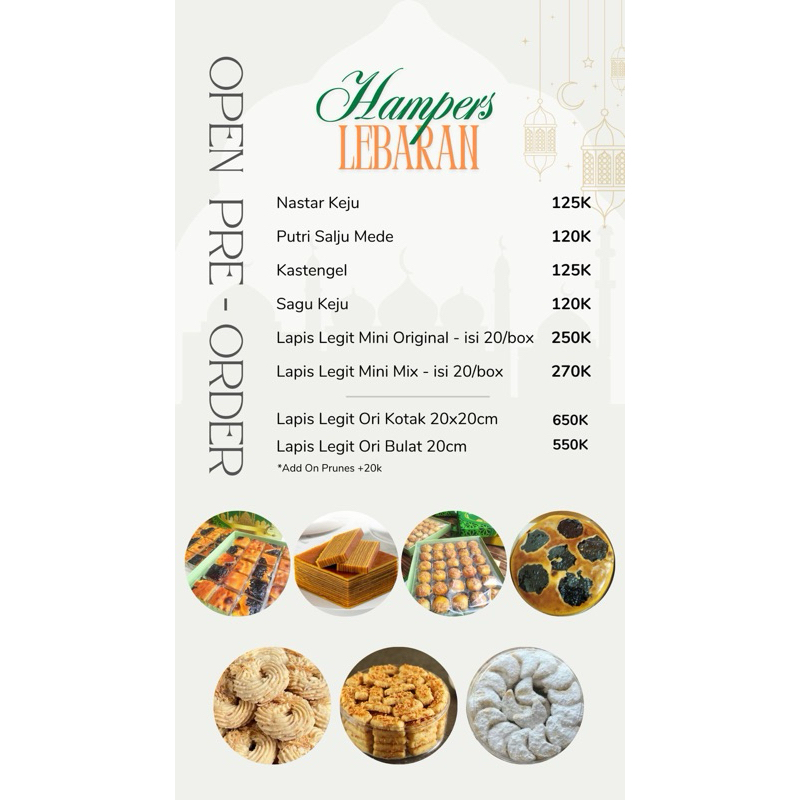 

Hampers Lebaran Kue kering Lapis Legit Premium Wisman