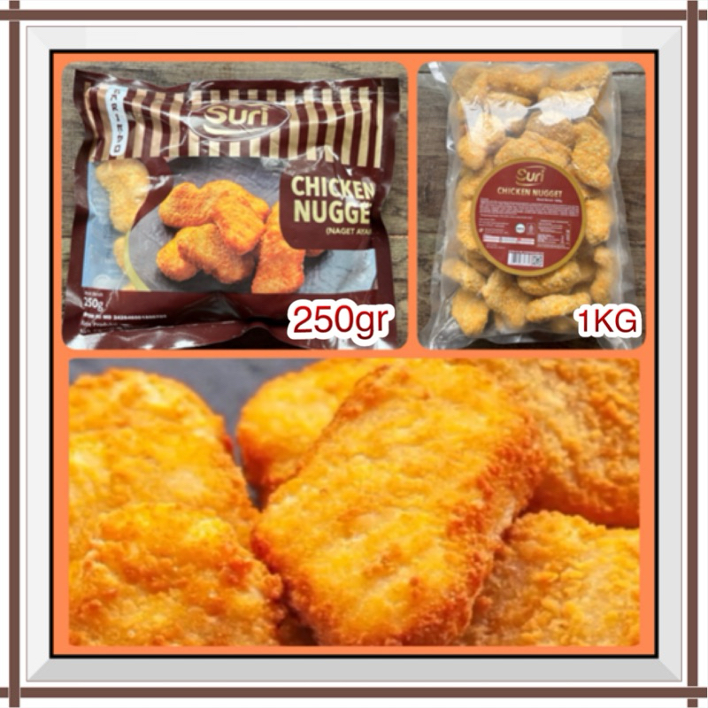 

Suri Chicken Nugget - Naget Ayam 250 gr / 1KG