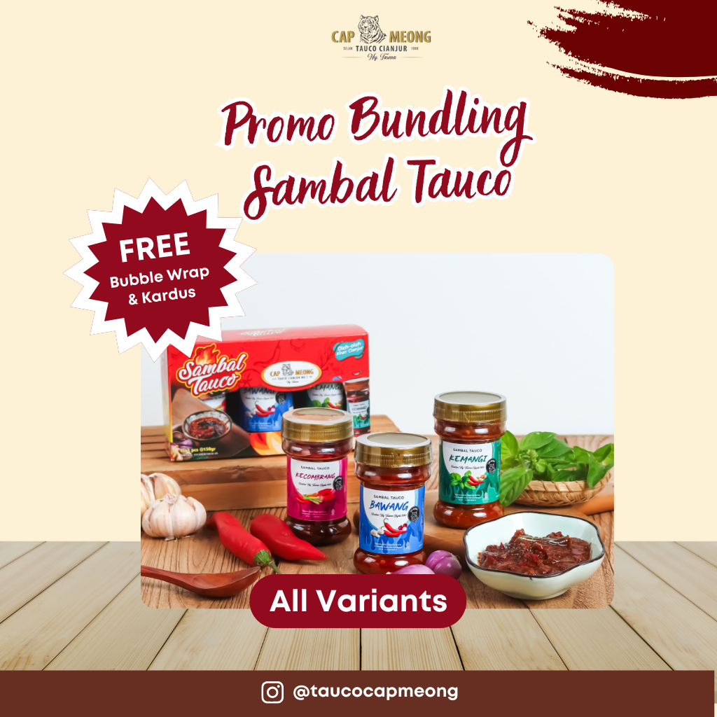 

PAKET SAMBAL TAUCO ALL VARIANTS