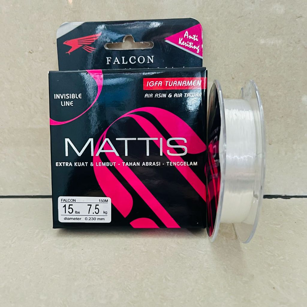 Senar Pancing Cepat Tenggelam Anti Keriting IGFA Falcon Opticon / Mattis / Retium / Orion
