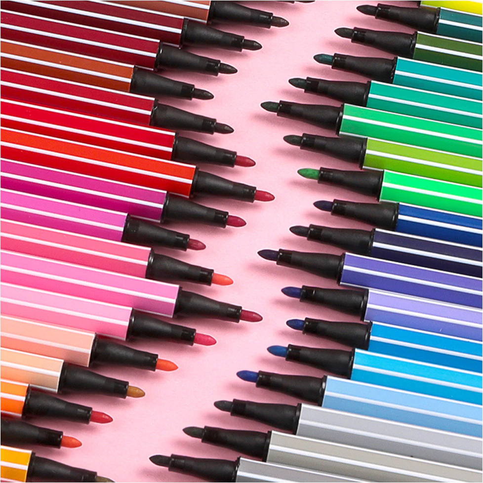 

YH SPIDOL ANAK 1 SET PULPEN MARKER SPIDOL WARNA WARNI 12/24 WARNA / HEXAGONAL WATERCOLOR MARKER PEN