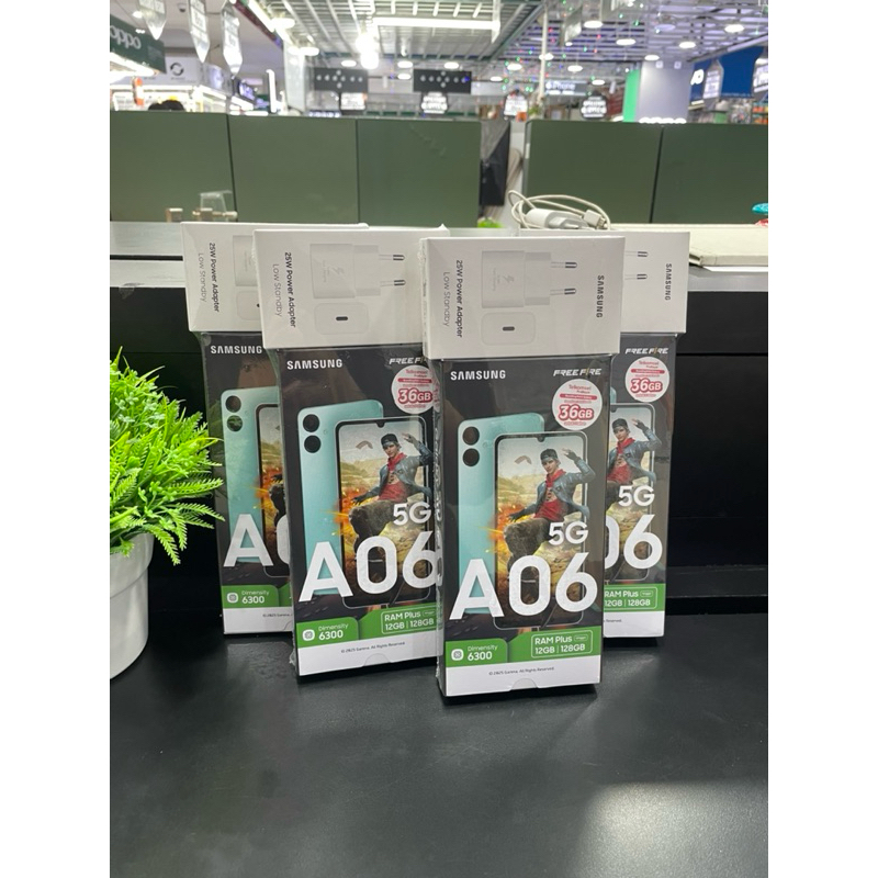 SAMSUNG GALAXY A06 Ram 6+6gb/8gb Internal 128gb GARANSI RESMI