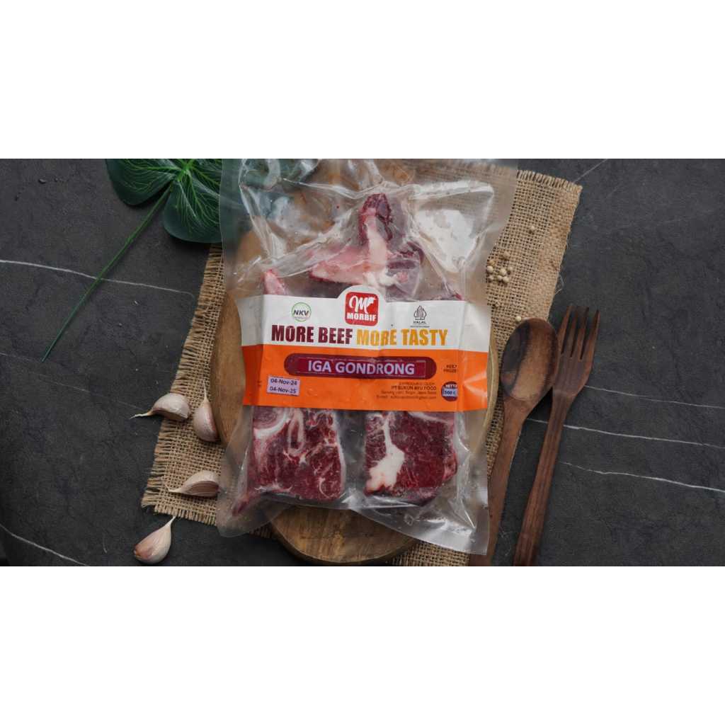 

Premium Morebif Iga Gondrong Premium 500 Gr Frozen Food