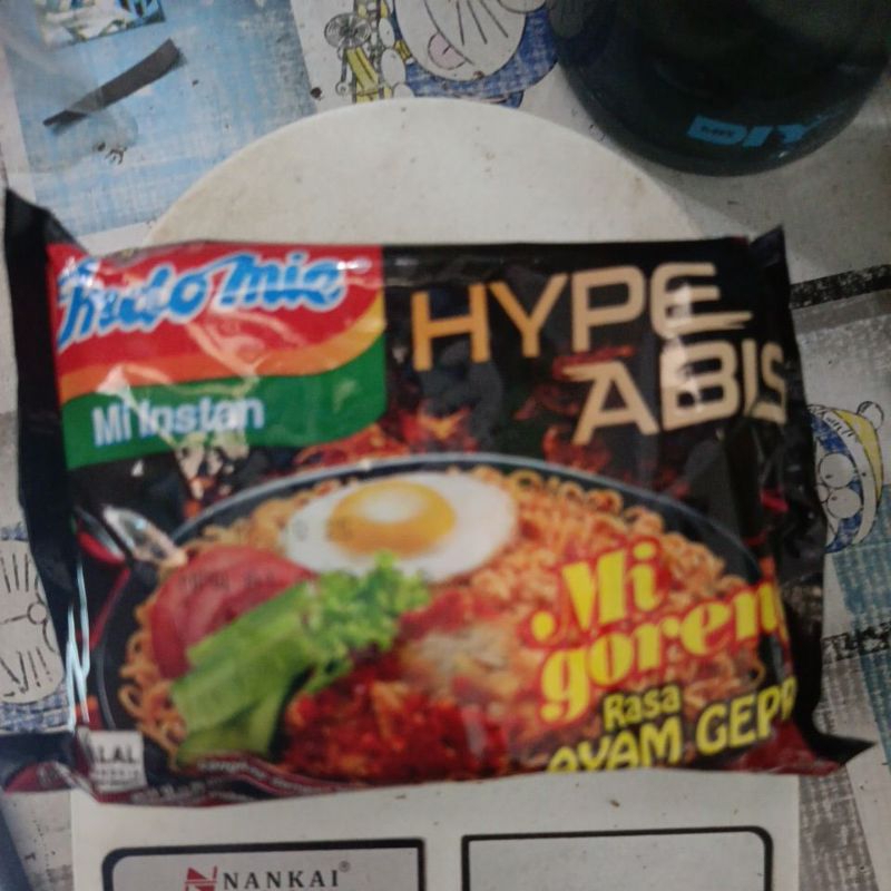 

indomie hype abis rasa ayam geprek