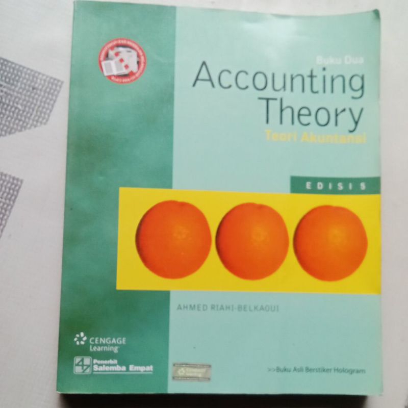 @BUKU ACCOUNTING THEORY. TEORI AKUNTANSI. AHMED RIAHI. BELKAOUI
