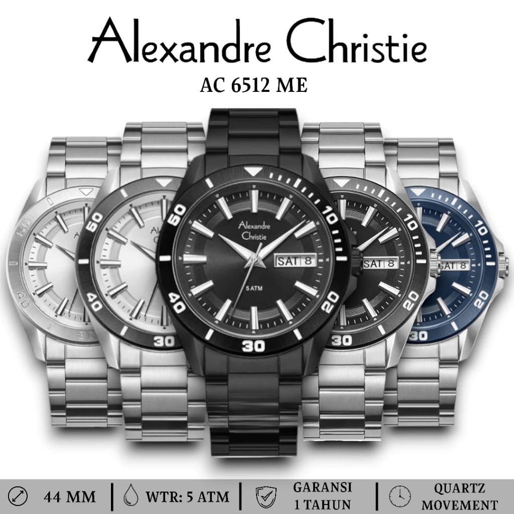 Jam Tangan Pria Alexandre Christie AC6512 AC 6512 Original