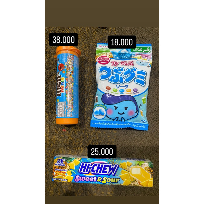 

permen candy MM hi chew bkk