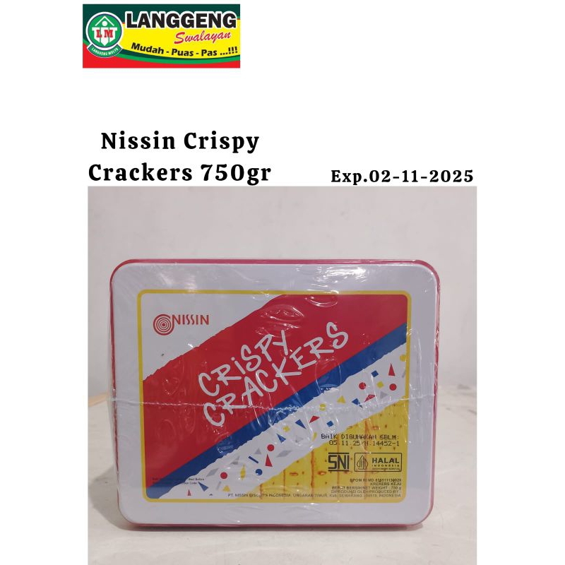 

Nissin crispy crakerrs 750gram