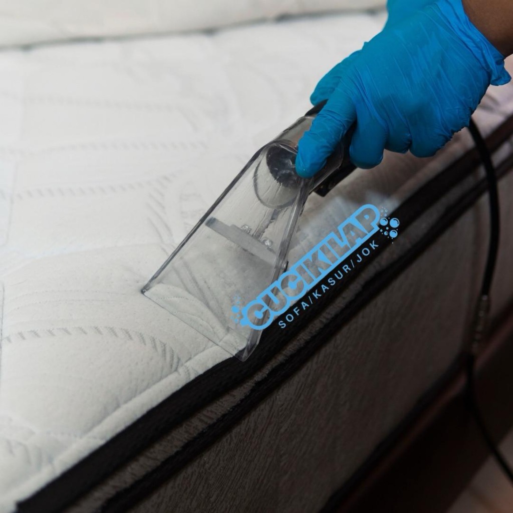 Cuci Kasur, Cuci Bersih, Cuci Kasur Vacum, Vacum Debu Bagian Bawah