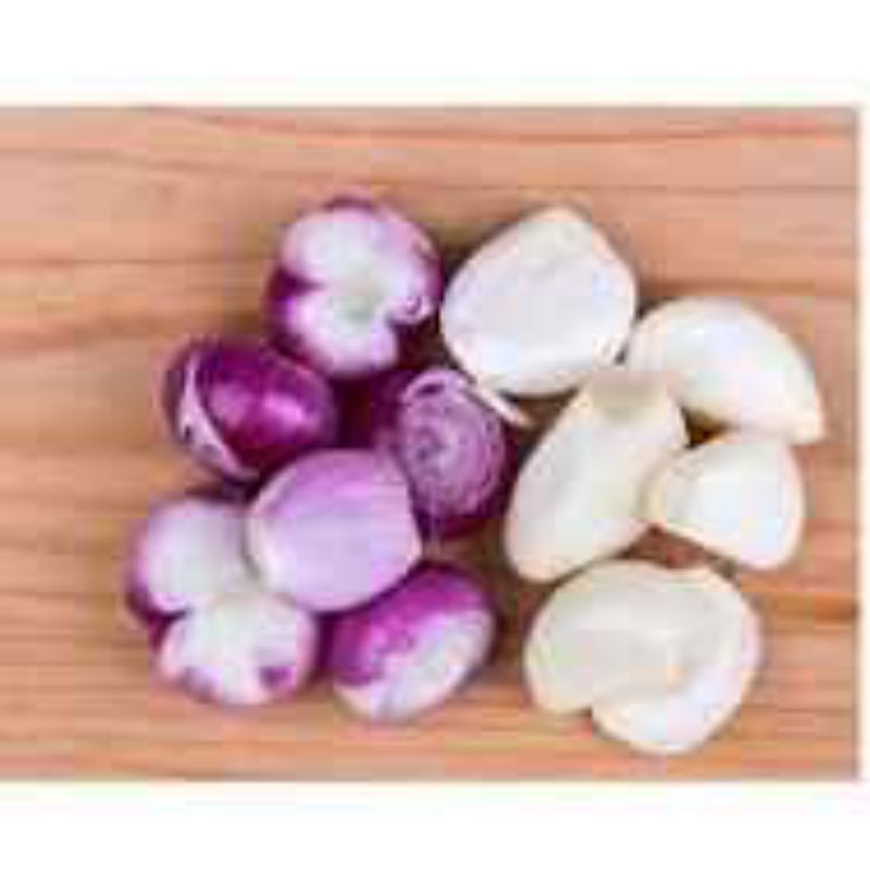 

Bawang merah+putih kupas 200g