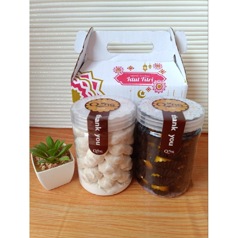 

paket hampers nastar dan putri salju