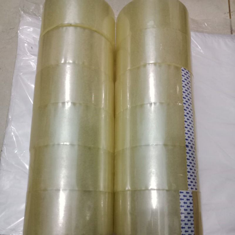 

lakban bening 90 yard isi 6 pcs