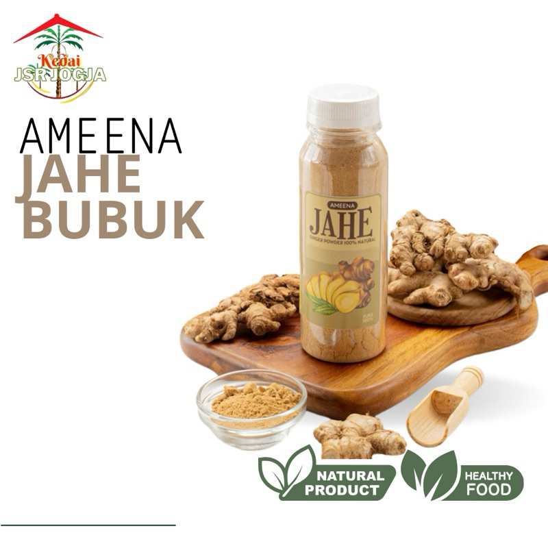 

Jahe Bubuk Grade A | Ameena Premium Quality