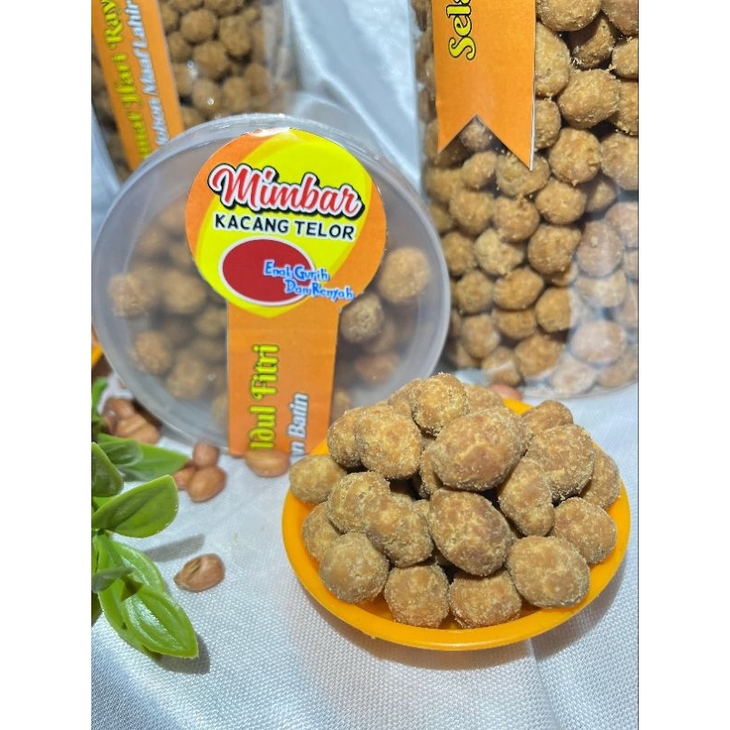 

Kacang telor mimbar toples