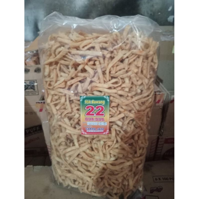 

Stik Bawang Gurih/Jajan Lebaran/Grosir Jajan/Jajan bal-balan/Jajan 3kg