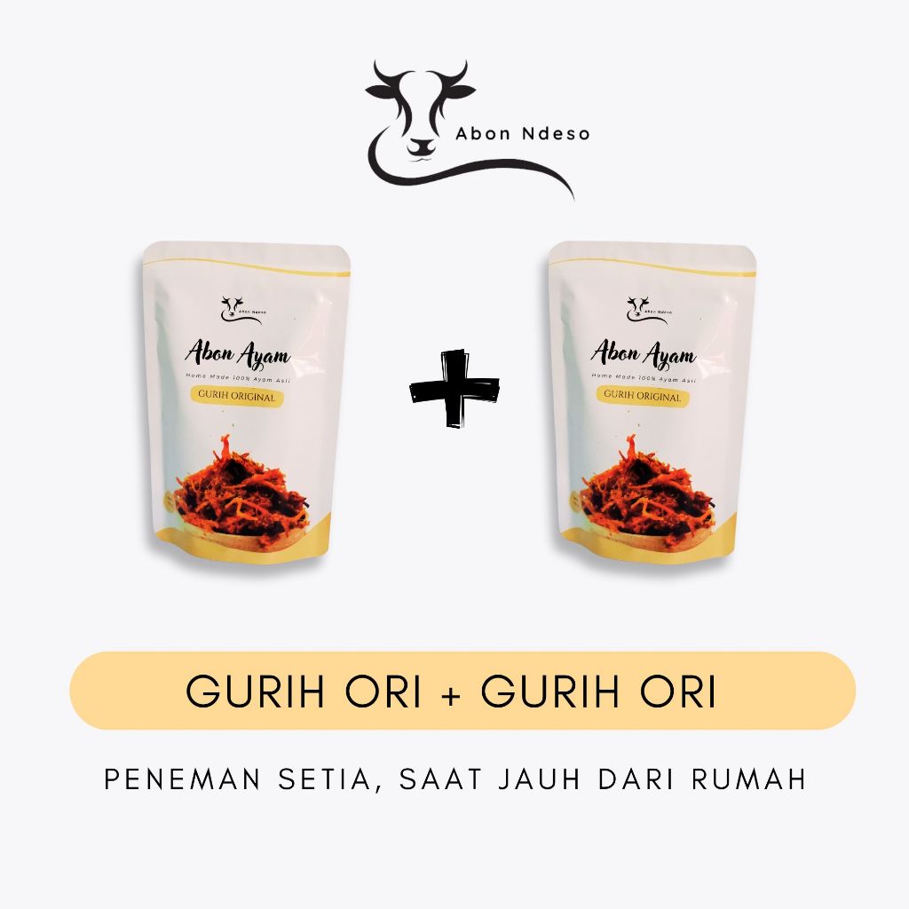 

Bundling Abon Ayam Varian Gurih Original (Buy 1 Get 1)