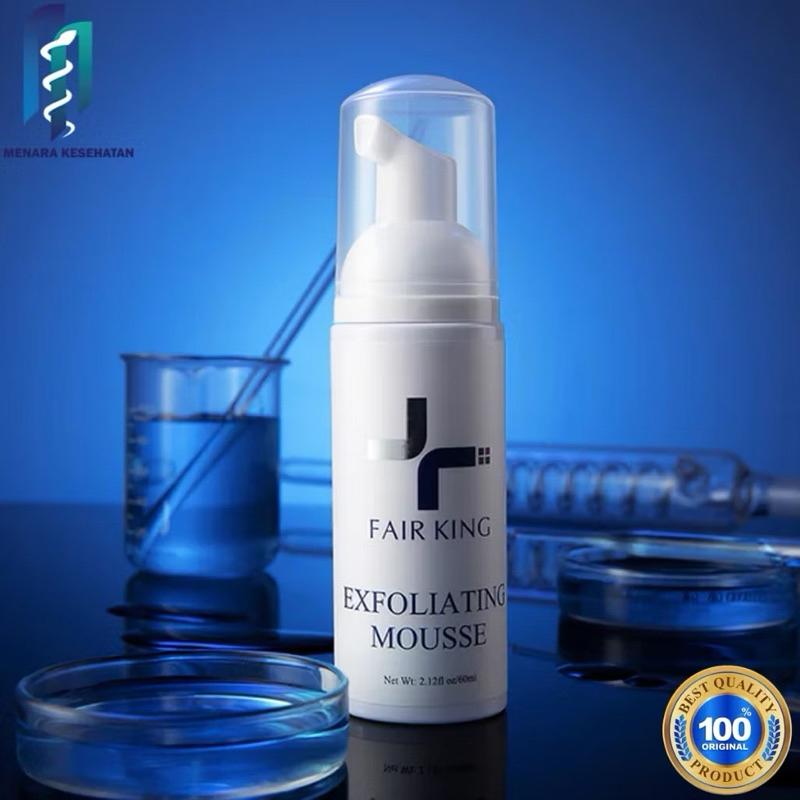 Fair King Exfoliating Mousse Pelembab Pembersih & Perawatan Wajah 60 ML