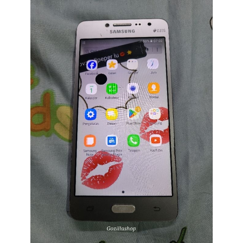 lcd  j2 frime minus garis/tompel