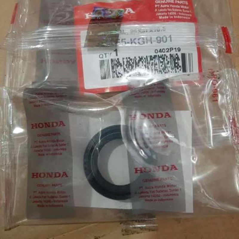 (51490-GN5-305) Seal shock+tutup debu SET motor HONDA AHM ORIGINAL